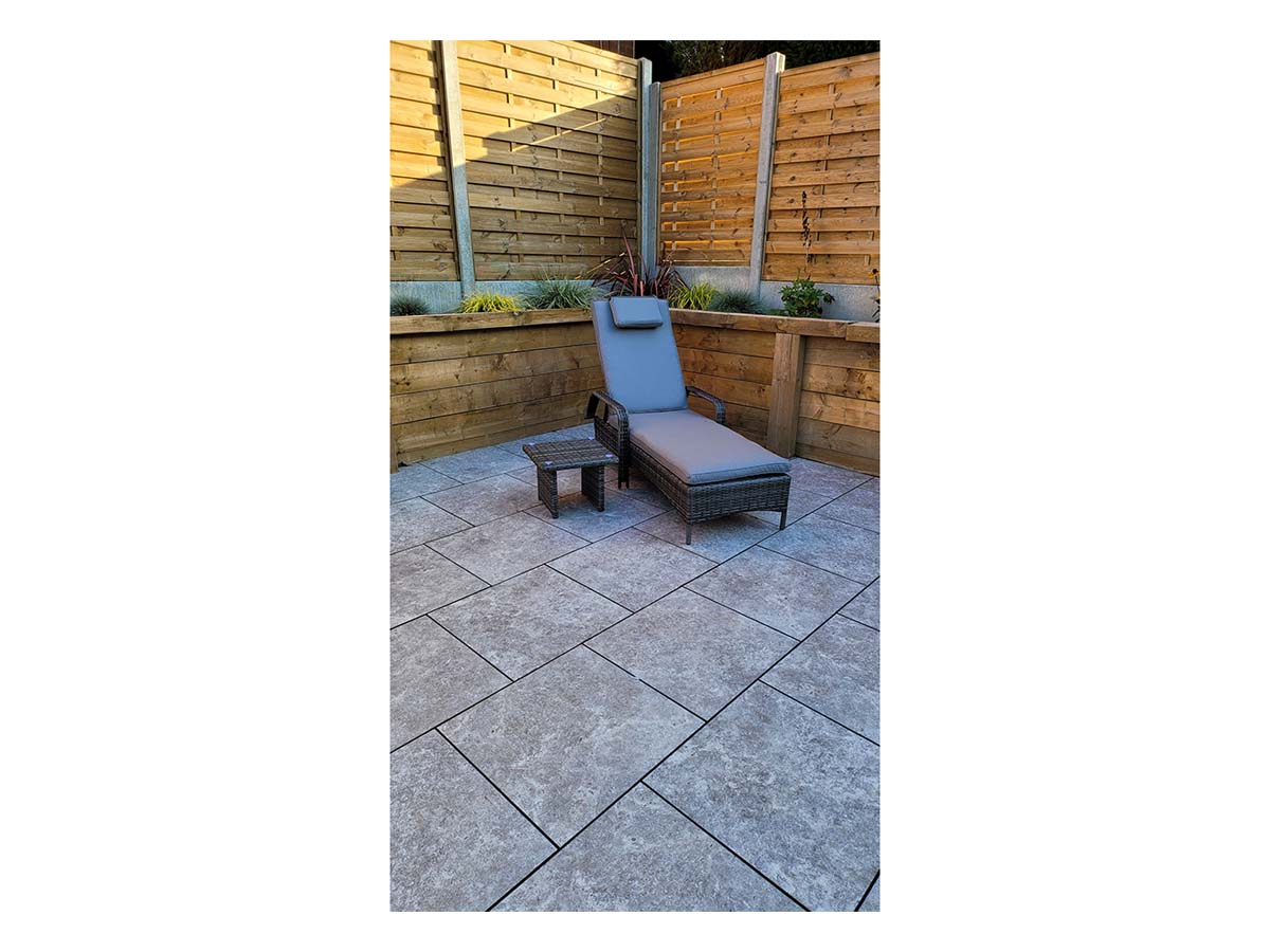 SAVANNAH Single Sunbed Grey