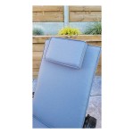 SAVANNAH Single Sunbed Grey