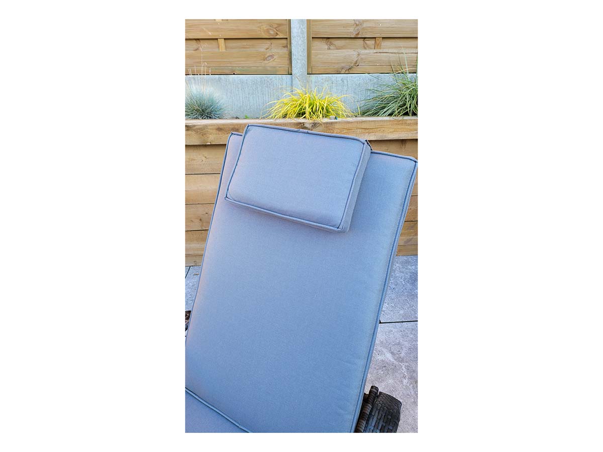SAVANNAH Single Sunbed Grey