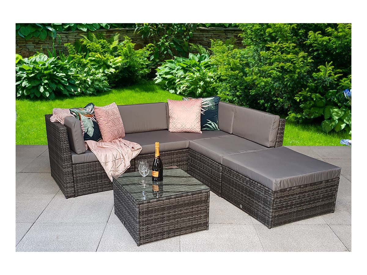 STELLA Corner sofa in Grey