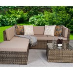 STELLA Corner sofa in Nature/Brown