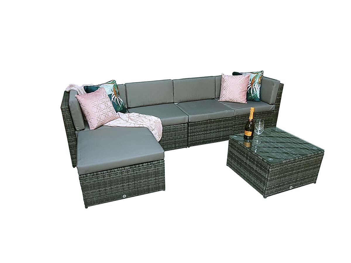 STELLA Corner sofa in Grey