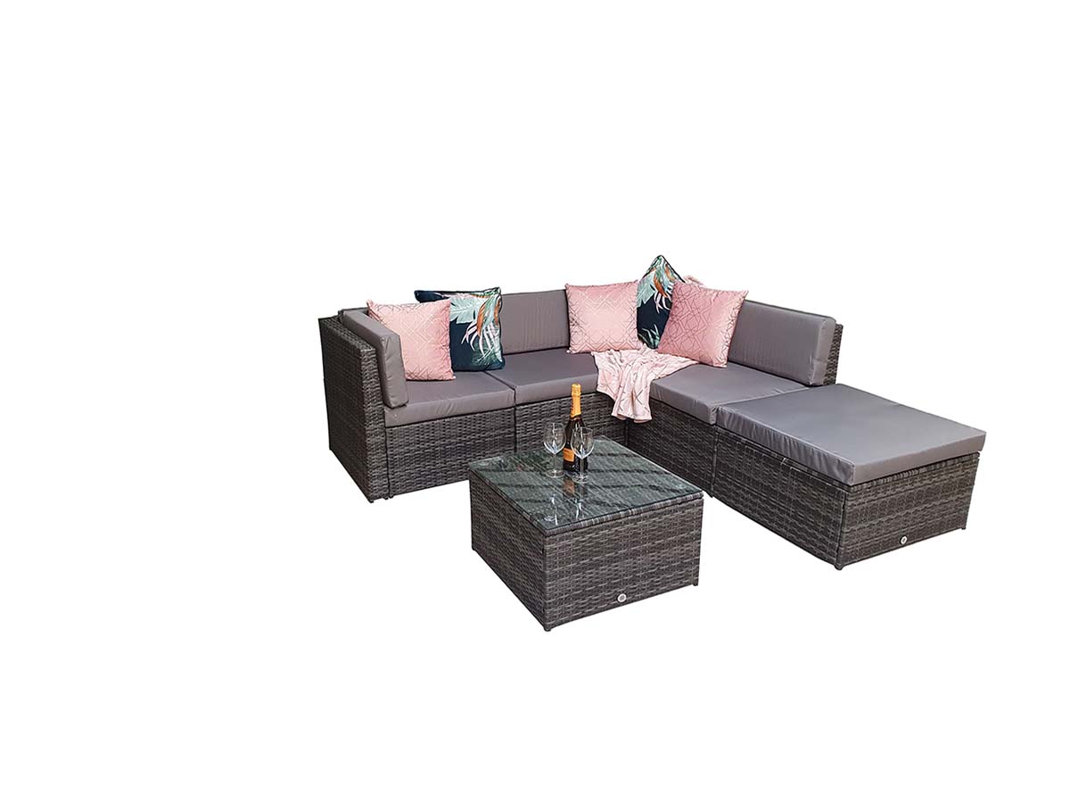 STELLA Corner sofa in Grey